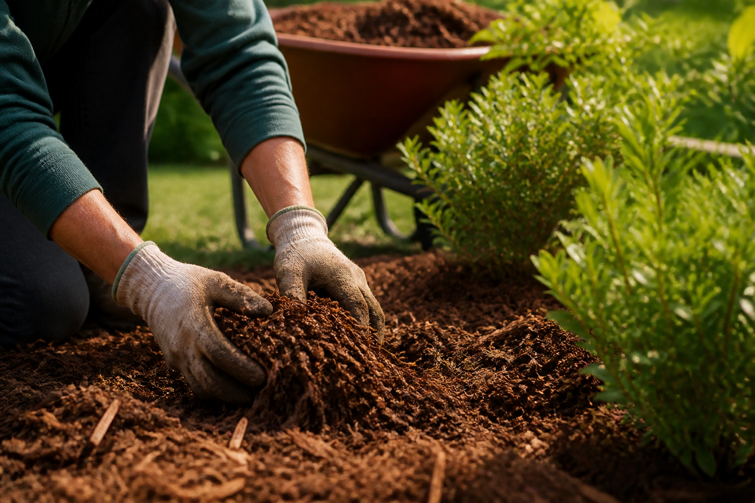 Mulching & Bed Maintenance in Kansas City, KS